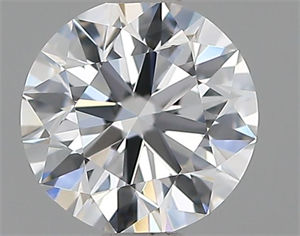 Foto Diamante Natural 0.70 quilates, Redondo , Color F, claridad VVS2 y certificado GIA de