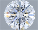 Del inventario de diamantes de laboratorio, 1.05 quilates, Redondo , Color D, claridad VVS2 y certificado IGI