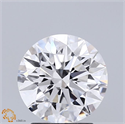 Del inventario de diamantes de laboratorio, 2.01 quilates, Redondo , Color D, claridad VVS2 y certificado IGI