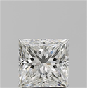 Diamante Natural 1.51 quilates, Princesa , Color H, claridad SI1 y certificado GIA