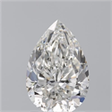 Natural Diamond 1.70 Carats, Pear with  Cut, G Color, SI2 Clarity and Certified by GIA