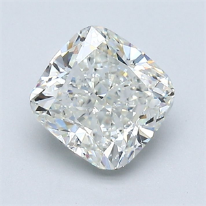 Foto Diamante Natural 1.30 quilates, Del cojín , Color J, claridad SI1 y certificado GIA de