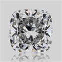 Natural Diamond 1.51 Carats, Cushion with  Cut, E Color, VS2 Clarity and Certified by GIA