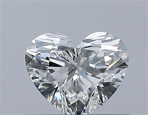 Picture of Natural Diamond 0.40 Carats, Heart with  Cut, H Color, VS1 Clarity and Certified by GIA