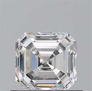 Picture of Natural Diamond 0.71 Carats, Asscher with  Cut, G Color, VS2 Clarity and Certified by GIA