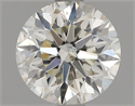 Diamante Natural 1.18 quilates, Redondo , Color L, claridad SI1 y certificado GIA