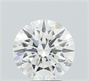 Del inventario de diamantes de laboratorio, 3.05 quilates, Redondo , Color E, claridad VVS1 y certificado IGI