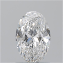 Diamante Natural 1.07 quilates, Ovalado , Color E, claridad SI2 y certificado GIA