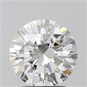 Natural Diamond 2.01 Carats, Round with Excellent Cut, F Color, VS1 Clarity and Certified by GIA