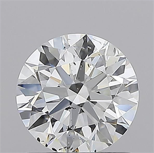 Foto Diamante Natural 0.91 quilates, Redondo , Color E, claridad SI2 y certificado GIA de