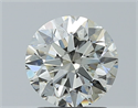 Diamante Natural 1.51 quilates, Redondo , Color L, claridad SI2 y certificado GIA