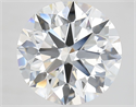 Lab Grown Diamond 5.84 Carats, Round with Ideal Cut, F Color, VVS2 Clarity and Certified by IGI