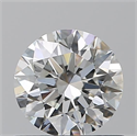 Diamante Natural 0.74 quilates, Redondo , Color H, claridad VVS1 y certificado GIA