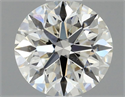 Natural Diamond 0.50 Carats, Round with Excellent Cut, I Color, SI1 Clarity and Certified by GIA