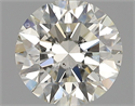 Natural Diamond 0.70 Carats, Round with Very Good Cut, K Color, SI2 Clarity and Certified by GIA