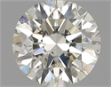 Natural Diamond 0.70 Carats, Round with Very Good Cut, K Color, SI2 Clarity and Certified by GIA