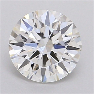 Picture of Lab Grown Diamond 1.60 Carats, Round with Ideal Cut, G Color, VVS2 Clarity and Certified by IGI