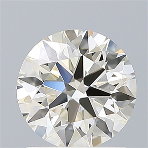 Picture of Natural Diamond 1.00 Carats, Round with Excellent Cut, I Color, VVS2 Clarity and Certified by IGI