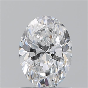 Picture of Natural Diamond 1.20 Carats, Oval with  Cut, D Color, VS2 Clarity and Certified by GIA