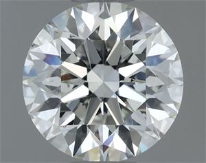 Picture of Natural Diamond 1.01 Carats, Round with Excellent Cut, I Color, SI1 Clarity and Certified by GIA