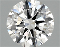 Lab Grown Diamond 1.49 Carats, Round with Ideal Cut, G Color, VS1 Clarity and Certified by IGI