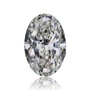 Picture of Natural Diamond 1.20 Carats, Oval with  Cut, G Color, VVS2 Clarity and Certified by GIA