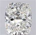 Natural Diamond 1.53 Carats, Cushion with  Cut, I Color, VVS1 Clarity and Certified by GIA