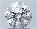 Natural Diamond 0.80 Carats, Round with Excellent Cut, E Color, SI1 Clarity and Certified by GIA