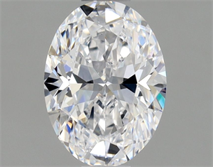 Picture of Natural Diamond 0.80 Carats, Oval with  Cut, D Color, VS1 Clarity and Certified by GIA
