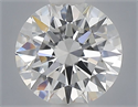 Lab Grown Diamond 1.02 Carats, Round with Ideal Cut, E Color, VVS2 Clarity and Certified by IGI