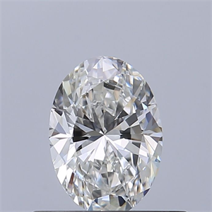 Picture of Natural Diamond 0.41 Carats, Oval with  Cut, E Color, VVS1 Clarity and Certified by GIA