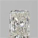 Diamante Natural 1.01 quilates, Radiante , Color J, claridad SI1 y certificado GIA