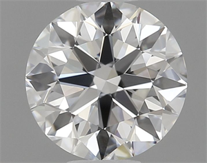 Picture of Natural Diamond 0.70 Carats, Round with Excellent Cut, F Color, VVS2 Clarity and Certified by GIA