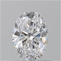 Diamante Natural 0.76 quilates, Ovalado , Color D, claridad VS2 y certificado GIA