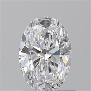 Foto Diamante Natural 0.76 quilates, Ovalado , Color D, claridad VS2 y certificado GIA de