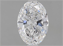 Diamante Natural 0.70 quilates, Ovalado , Color D, claridad SI1 y certificado GIA