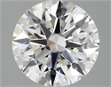 Lab Grown Diamond 2.59 Carats, Round with Ideal Cut, E Color, VVS2 Clarity and Certified by IGI
