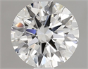 Lab Grown Diamond 1.17 Carats, Round with Ideal Cut, F Color, VVS2 Clarity and Certified by IGI