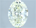 Natural Diamond 2.01 Carats, Oval with  Cut, K Color, VVS1 Clarity and Certified by IGI