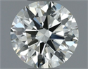 Natural Diamond 0.50 Carats, Round with Excellent Cut, L Color, VS1 Clarity and Certified by GIA