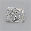 Natural Diamond 1.40 Carats, Radiant with  Cut, G Color, VS1 Clarity and Certified by GIA