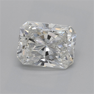 Picture of Natural Diamond 1.40 Carats, Radiant with  Cut, G Color, VS1 Clarity and Certified by GIA