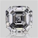 Natural Diamond 1.01 Carats, Asscher with  Cut, D Color, VVS2 Clarity and Certified by GIA