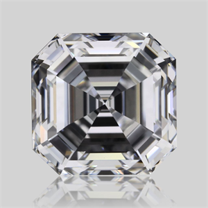 Picture of Natural Diamond 1.01 Carats, Asscher with  Cut, D Color, VVS2 Clarity and Certified by GIA