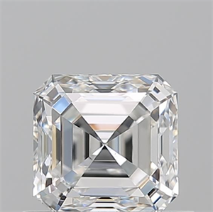 Picture of Natural Diamond 0.72 Carats, Asscher with  Cut, F Color, VS1 Clarity and Certified by GIA