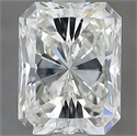 Natural Diamond 1.50 Carats, Radiant with  Cut, J Color, SI2 Clarity and Certified by GIA