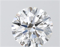 Lab Grown Diamond 1.40 Carats, Round with Ideal Cut, D Color, VVS2 Clarity and Certified by IGI