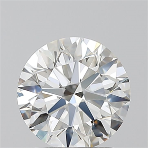 Foto Diamante Natural 1.72 quilates, Redondo , Color H, claridad VS2 y certificado GIA de