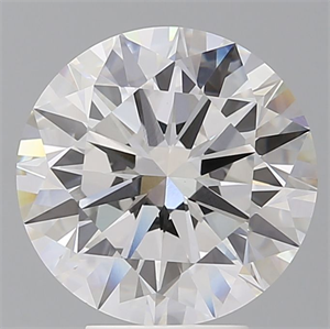 Picture of Lab Grown Diamond 5.01 Carats, Round with Excellent Cut, F Color, VVS2 Clarity and Certified by IGI