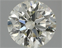 Natural Diamond 0.80 Carats, Round with Excellent Cut, M Color, SI2 Clarity and Certified by GIA